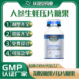 康元星 人参生蚝压片糖果 现货批发