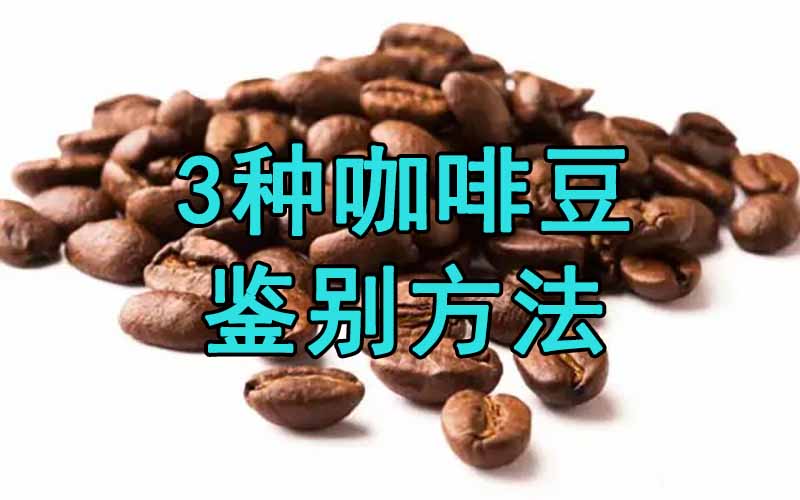 3种咖啡豆的鉴别方法
