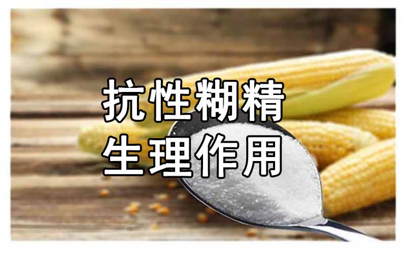 抗性糊精的生理作用