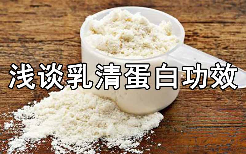 浅谈乳清蛋白的功效