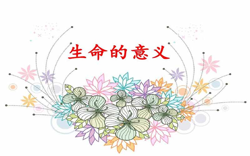 生命的意义是什么？