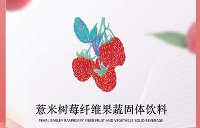 薏米树莓纤维果蔬固体饮料：健康之选，清新滋味体验