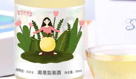 百未草南果梨果酒，品味醇香的自然之韵