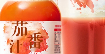 清新营养，美味融合：百未草 番茄汁饮料果蔬饮品