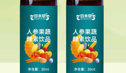 百未草人参果蔬酵素饮品：健康与美味的完美结合