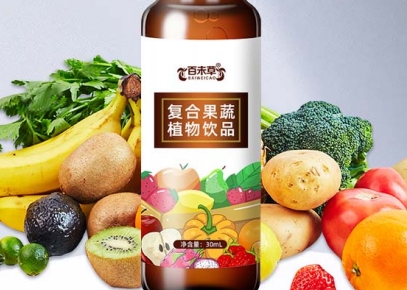 百未草 复合果蔬植物饮品：天然健康，清爽滋润