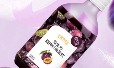 百未草 益生元西梅纤维果饮：呵护肠道，促进消化健康